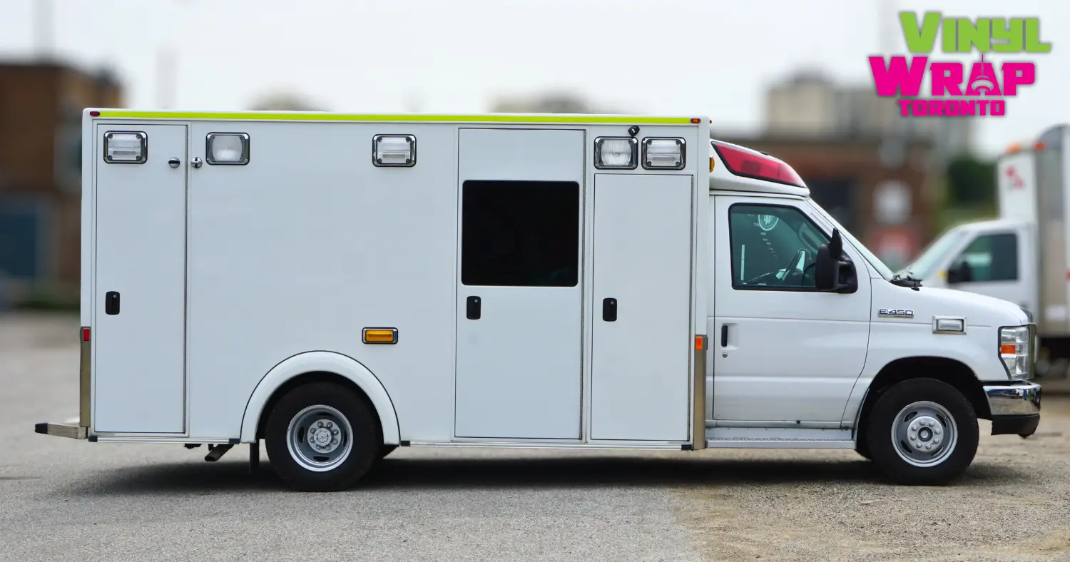 Hepcure - Ford E450 - Full Wrap - Before