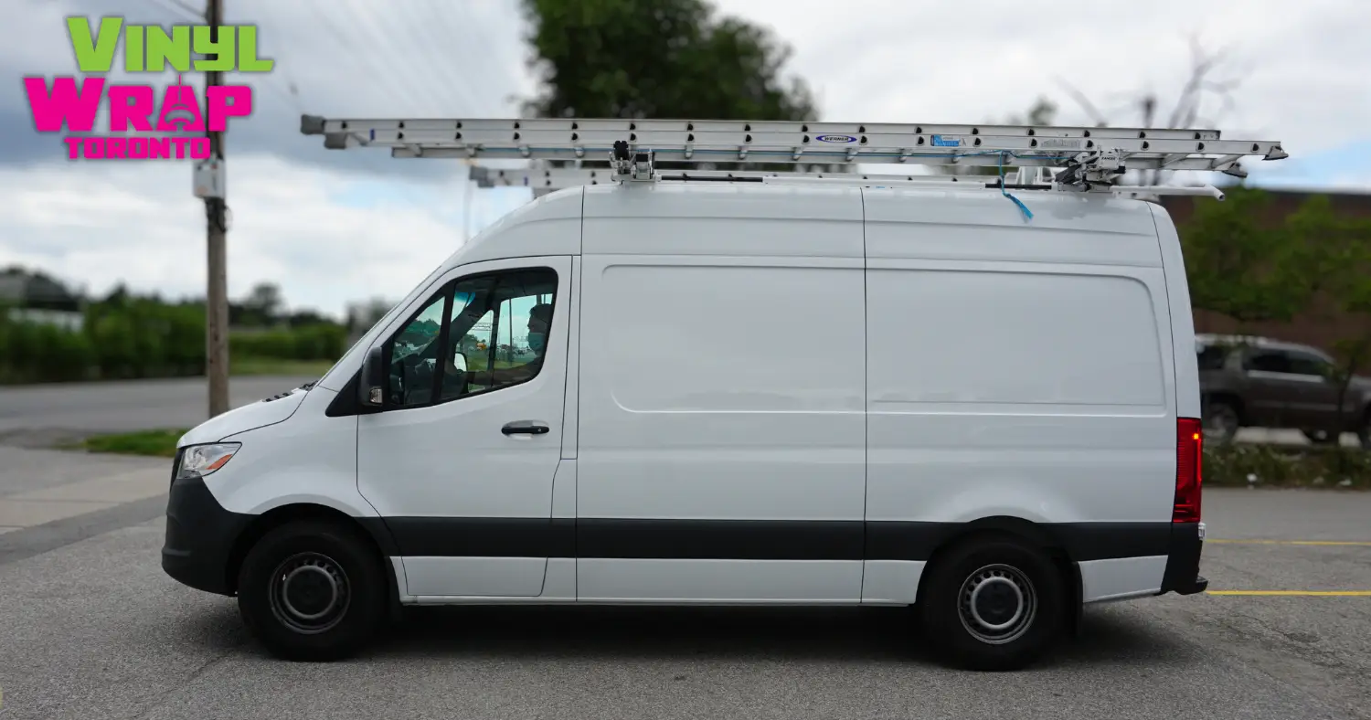 KCS Group - Mercedes Metris - Partial Wrap - Before