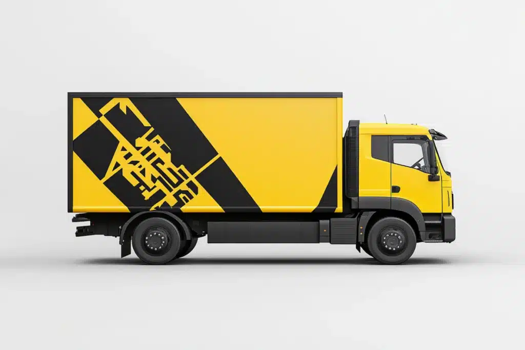 Minimalist vs Bold Truck Decal