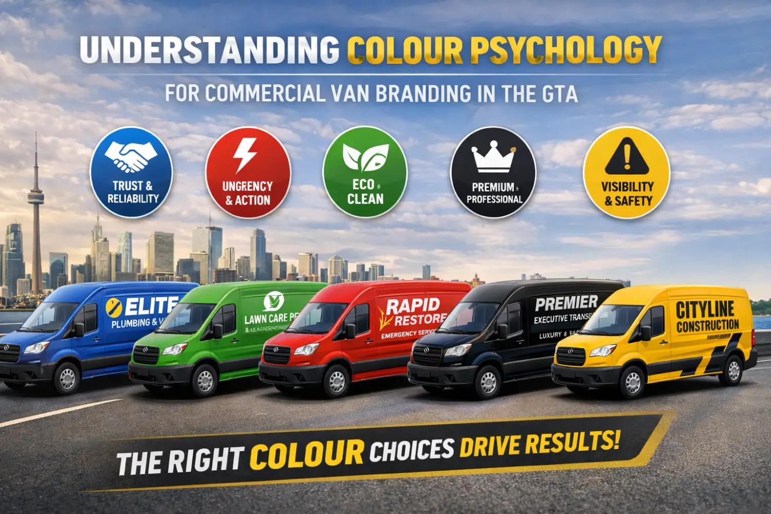 Understanding Colour Psychology for Commercial Van Branding in the GTA 1 Commercial Van Branding Colour Psychology Guide - 1