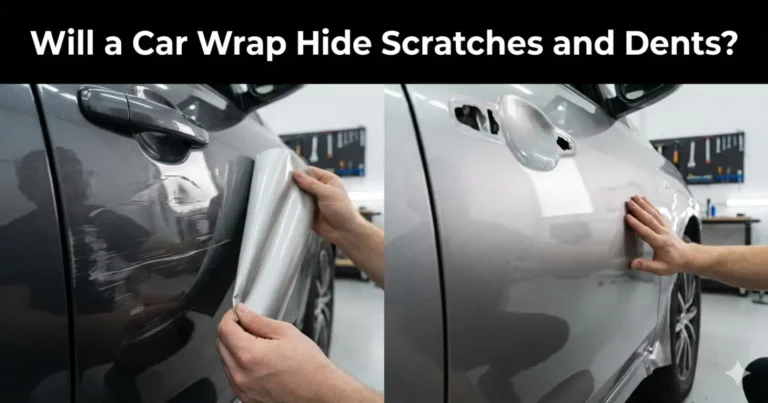 Will a Car Wrap Hide Scratches and Dents_