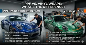 PPF vs Vinyl Wrap: What’s the Difference?