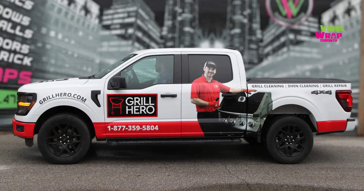 Grill Hero - Ford F150 - Partial Wrap - After Image