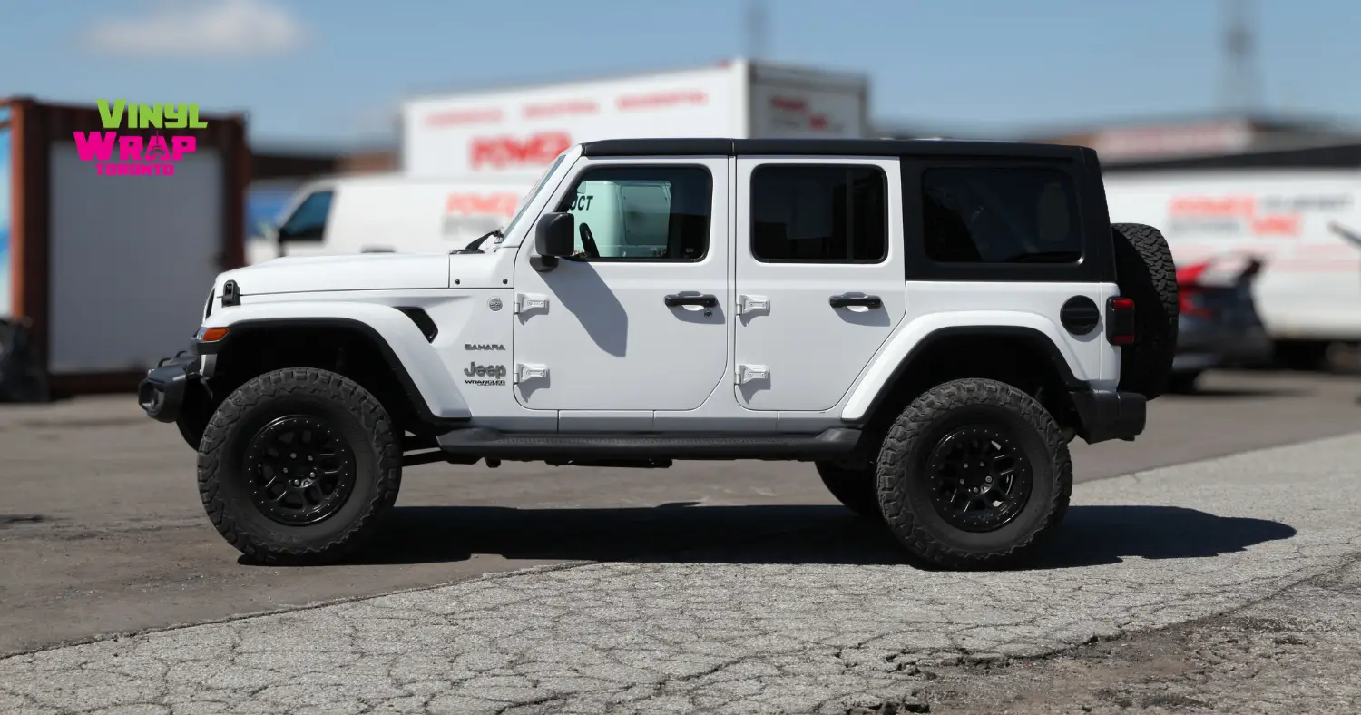 Jeep Sahara - Stripe - Before Image