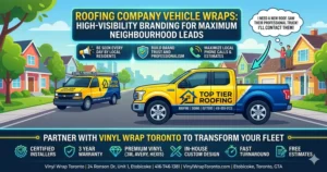 Roofing Company Vehicle Wraps_ High-Visibility Branding for Maximum Neighbourhood Leads - Featured