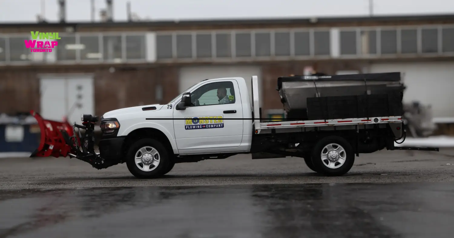 Skip-the-Dishes-Full-Wrap-Ford-F-150-Snowplow-VinylWrapToronto.com-Before Image