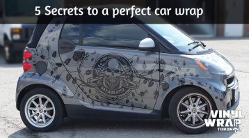 5 Secrets to a perfect car wrap - Smart Car fortwo - Full Car wrap - Vinyl Wrap Toronto - Custom Car Wrap