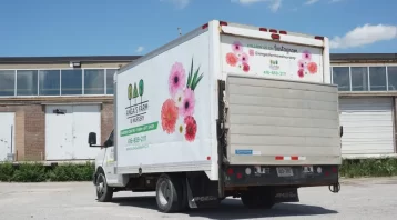 Boost your branding game with Decals - Common Decals Myths - Vinyl Wrap Toronto - Box Truck Wrap - Anga's Farm & Nursery