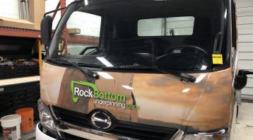Vinyl Wrap Toronto - Vehicle Wrap In Toronto - Print Shop - Rock Bottom - Full Truck Wrap