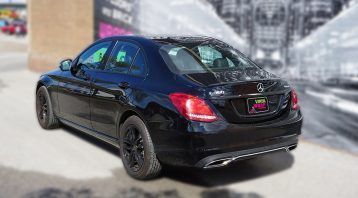 Mercedes C300 - Chrome Delete - VinylWrapToronto.com - Lettering & Decals - Avery Dennison & 3M - Back Side -