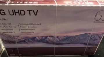Vinyl Wrap Toronto - Vehicle Wrap In Toronto - Print Shop - Nusens TV Before - Equipment Wrap