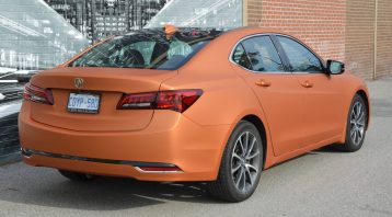 Vinyl Wrap Toronto - Vehicle Wrap In Toronto - Print Shop - Orange Full Car Wrap