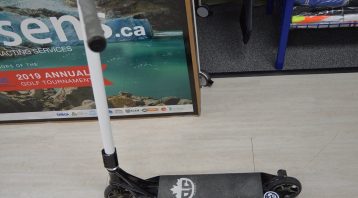 Vinyl Wrap Toronto - Vehicle Wrap In Toronto - Scooter Wrap - White Part