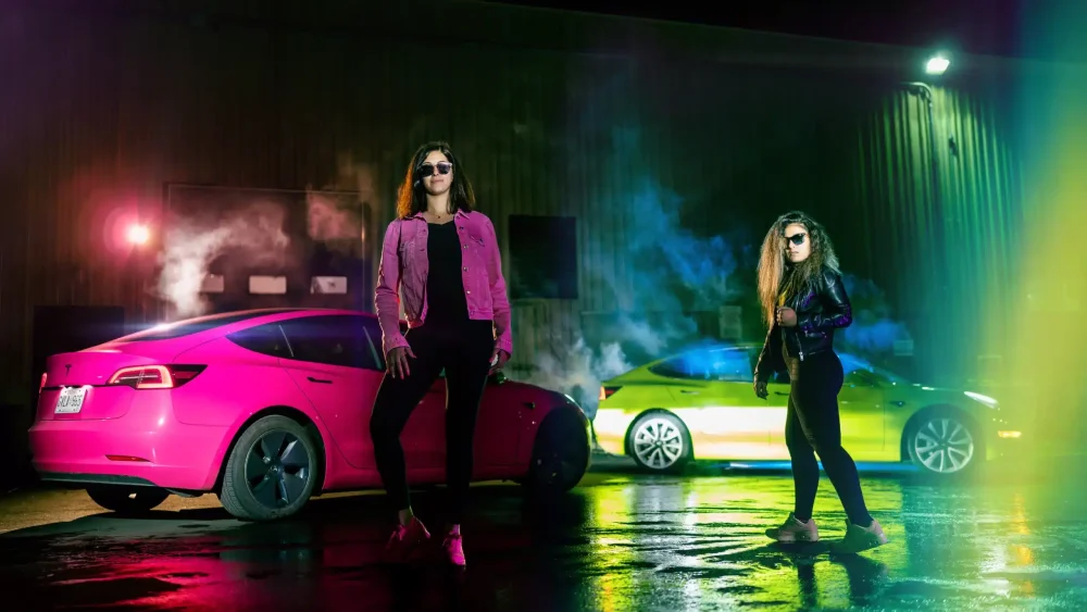 Tesla Colour Change Wrap - Photoshoot - Vinyl Wrap Toronto - 7