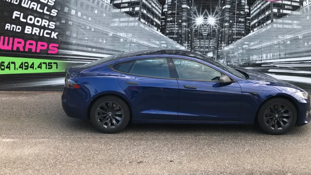 Tesla Model S - Vinyl Wrao Toronto - Decals