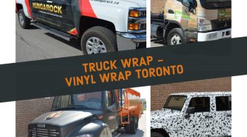 Vinyl Wrap Toronto - Vehicle Wrap In Toronto - Print Shop - Truck Vinyl Wrap Toronto