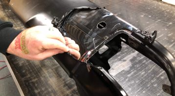 Vinyl Wrap Toronto Chevrolet Silverado 2015 Avery Dennison Black Truck Partial Removal - Bumper Wrap Cost
